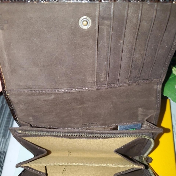 Fendi Brown Zucca Bifold Wallet, FIRM PRICE - Picture 6 of 12